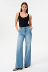High Rise Wide Leg Jeans