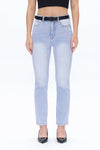 Carol High Rise Straight Jeans-Straight-BAYEAS