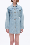 Long Sleeve Mini Dress-Dresses-BAYEAS