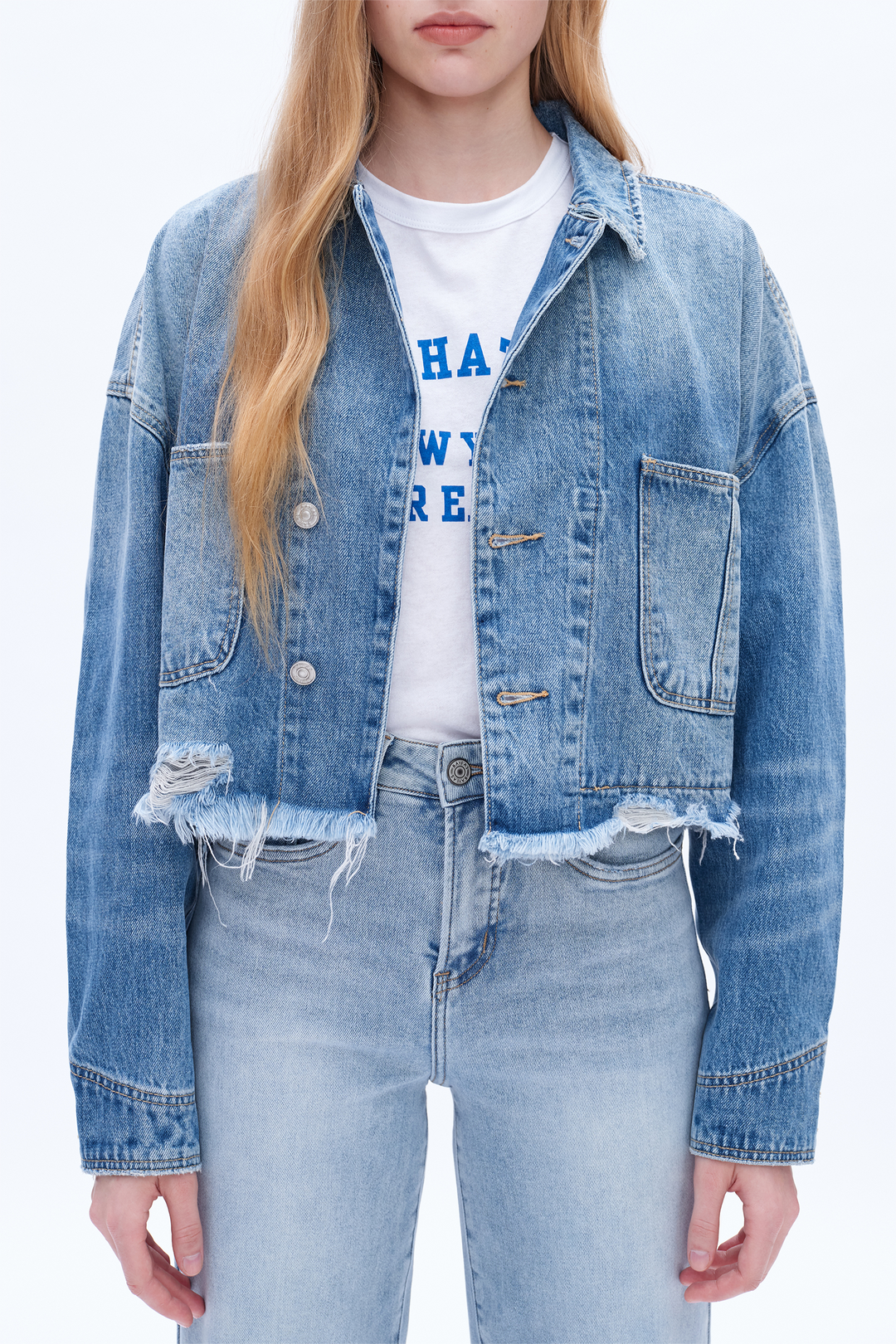 Long Sleeve Denim Jacket