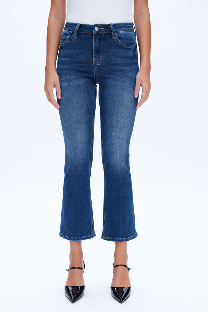 High Rise Bootcut Flare Denim Jeans