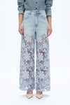 HIGH RISE LACE WIDE LEG-Wide Leg-BAYEAS