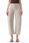 Greta High Rise Drawstring Barrel Pants