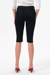 Mid Rise Skimmer Capri Jeans