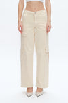 High Rise Wide Leg Denim Jeans