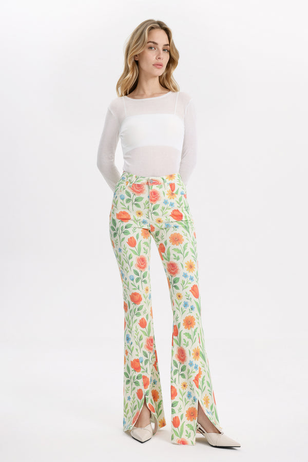 Barcelona Flora Flare Pants