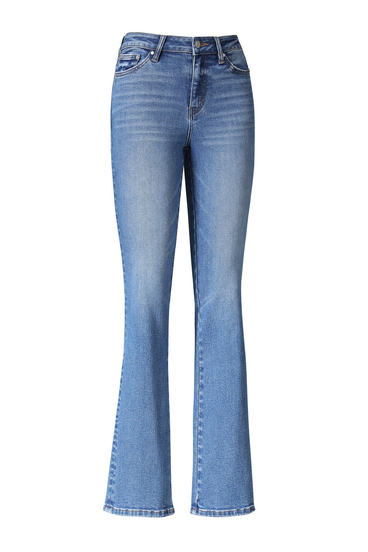 Mid Rise Bootcut Denim Jeans