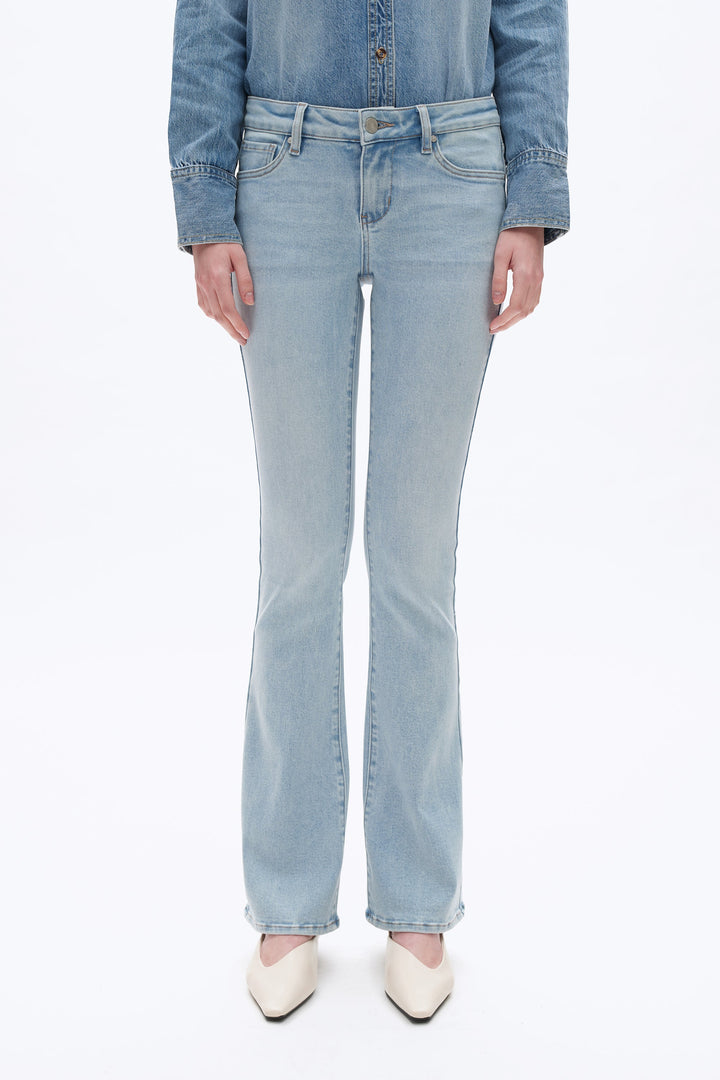 Low Rise Bootcut Denim Jeans