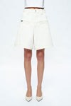 Timothy Drop Crotch Relax Denim Shorts-Shorts-BAYEAS