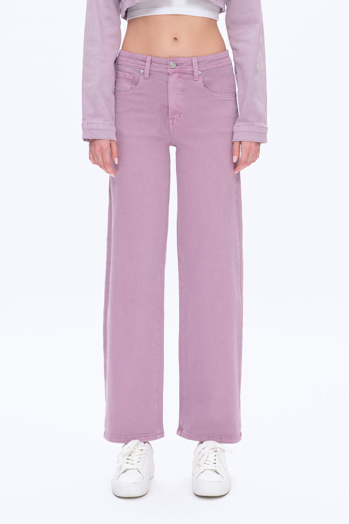 Flora High Rise Straight Pants