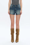 Amy High Rise Denim Shorts