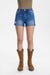 Erica High Rise Denim Shorts-Shorts-BAYEAS