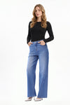 Modern High Rise Wide Leg Jeans