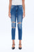 Distressed Mom Jeans