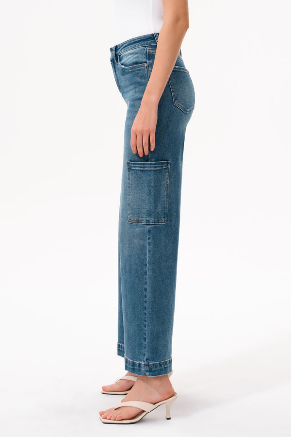 Tamsin High Rise Wide Leg Jeans