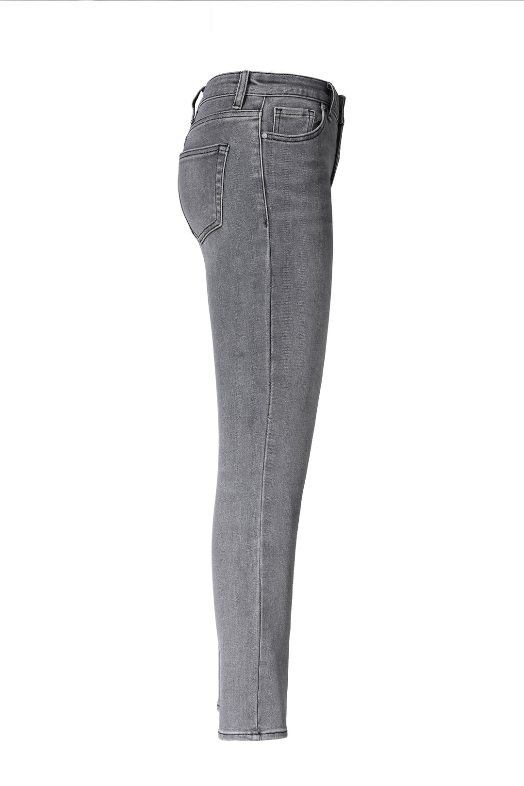 Emily Mid Rise Slim Straight Denim Jeans