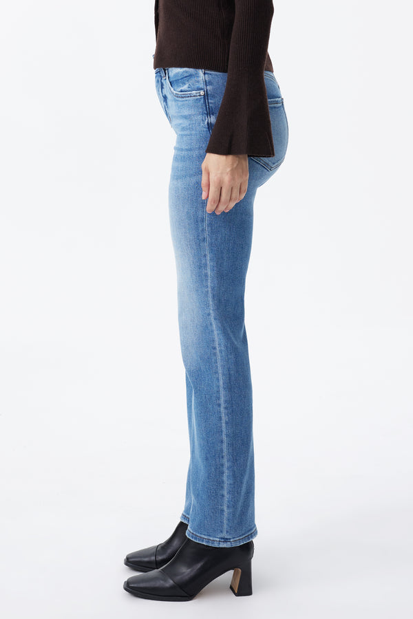 High Rise Vintage Straight Leg Jeans