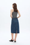 Beth Midi Denim Skirt-Skirts-BAYEAS