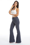 HIGH RISE FLARE JEANS BYF1118