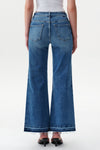 Mid Rise Wide Leg Jeans