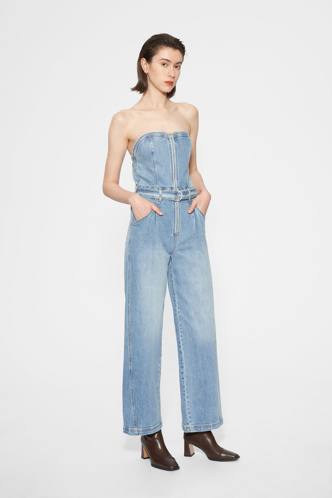 Annesa Denim Jumpsuit