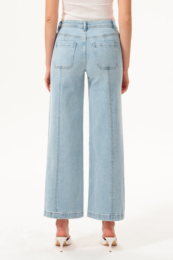 Briar Mid Rise Wide Leg Jeans