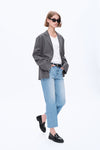 High Rise Straight Leg Jeans