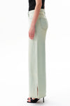 High Rise Slit Wide Leg Jeans