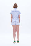 Nora Denim Rompers