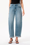 Osaka Low Rise Barrel Jeans
