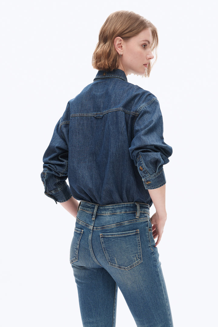 Oversized Denim Shirt