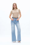 Bella High Rise Wide Leg Jeans-Wide Leg-BAYEAS