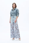 HIGH RISE LACE WIDE LEG-Wide Leg-BAYEAS