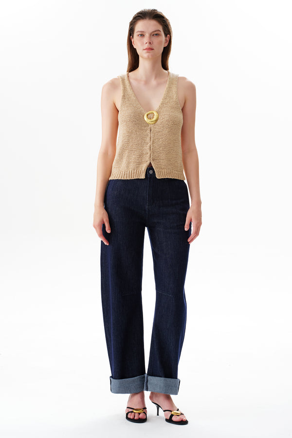 High Rise Vintage Barrel Jeans
