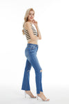 Betty High Rise Bootcut Jeans-Flare & Bootcut-BAYEAS