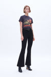 Eva High Rise Flare Denim Jeans-Flare & Bootcut-BAYEAS