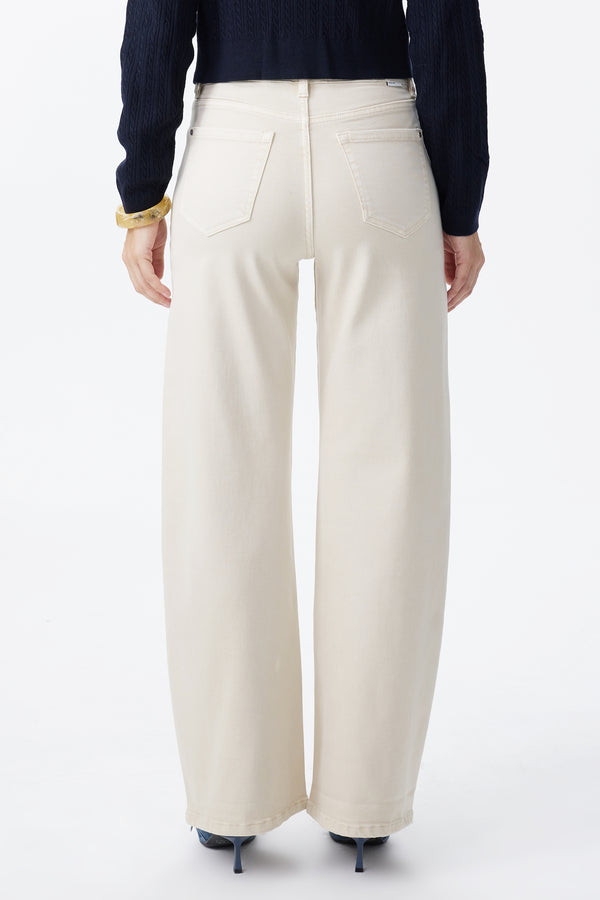 High Rise Stretch Barrel Leg Pants