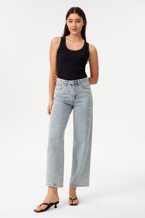 Berlin High Rise Barrel Jeans