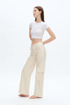 High Rise Wide Leg Denim Jeans
