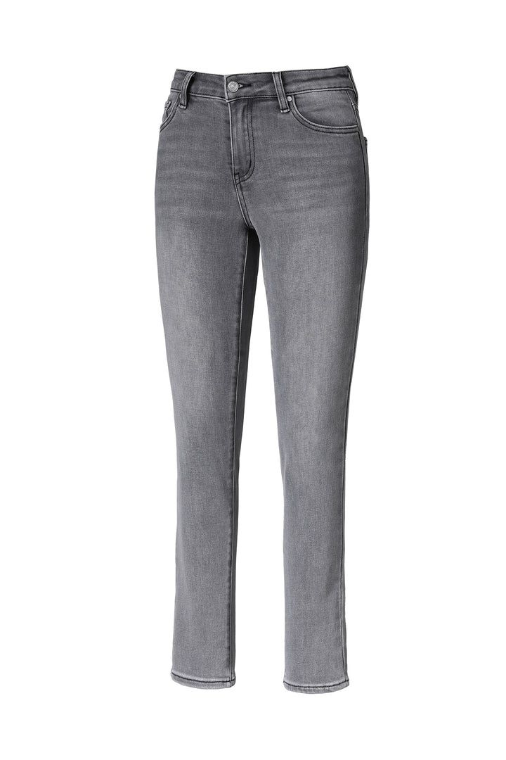 Emily Mid Rise Slim Straight Denim Jeans