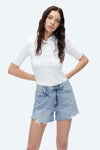 Kelly High Rise Jorts-Shorts-BAYEAS