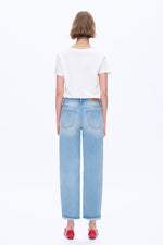 MID RISE STRAIGHT LEG JEANS BYT5013