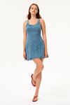 Strap Denim Dress