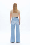 Bella High Rise Wide Leg Jeans-Wide Leg-BAYEAS