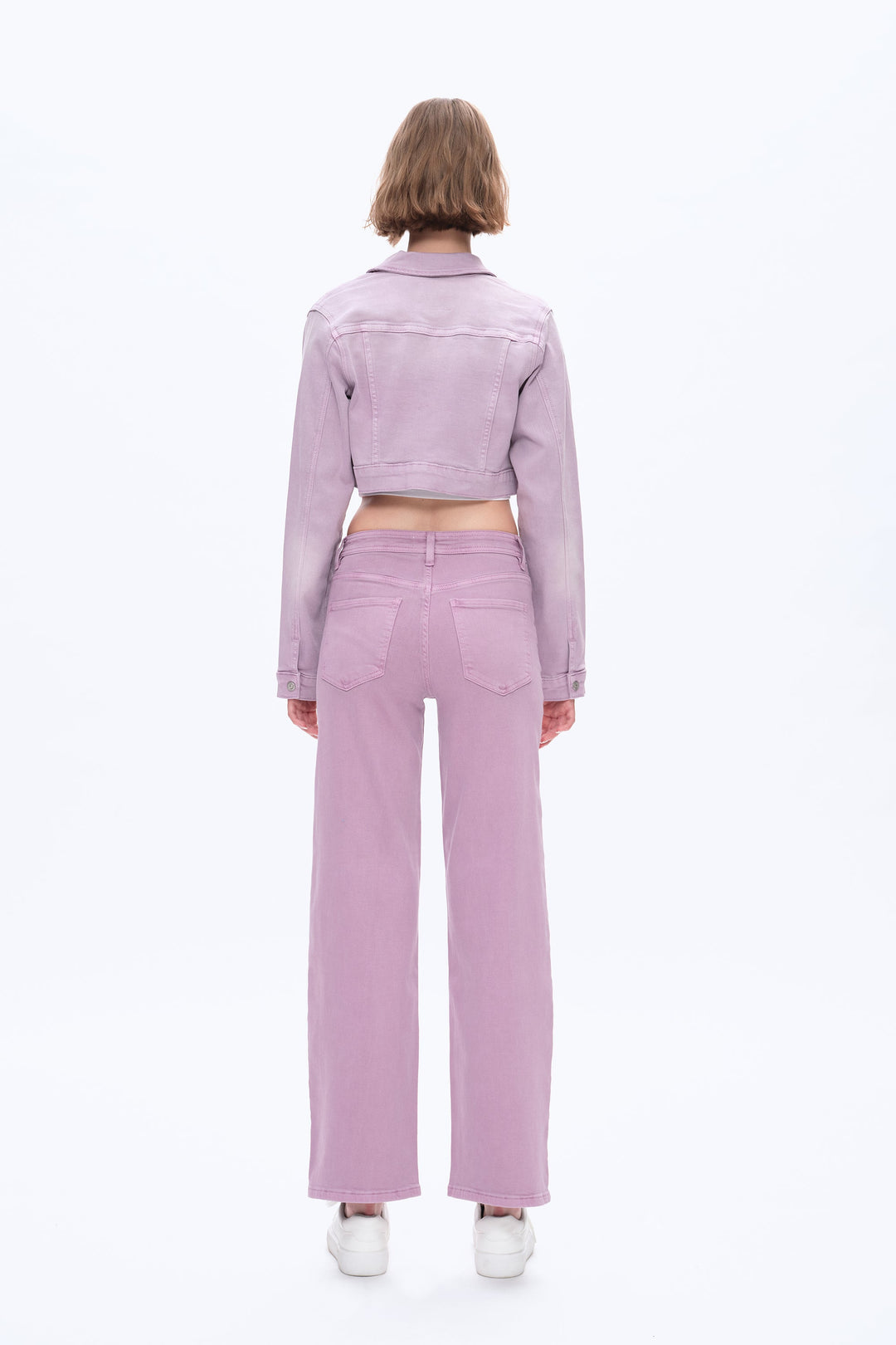 Flora High Rise Straight Pants