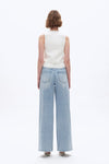 HIGH RISE DRAWSTRING BAGGY-Wide Leg-BAYEAS