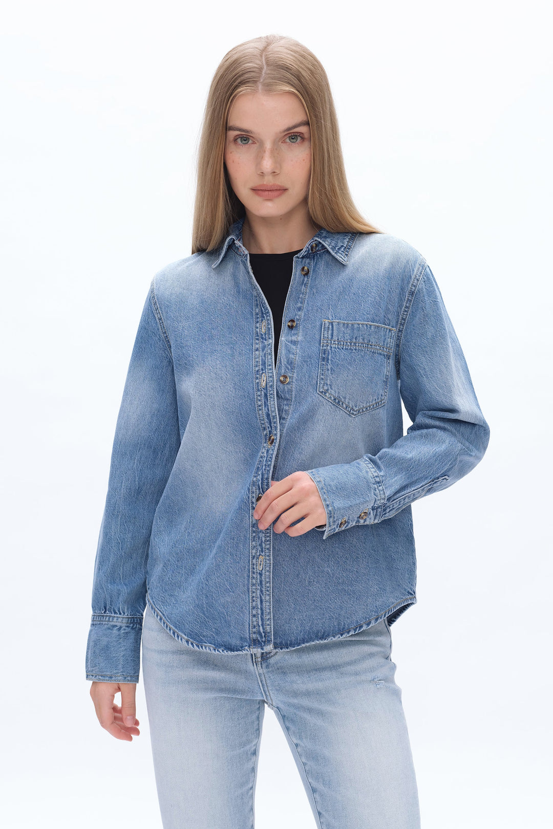 Kelly Classic Denim Shirts