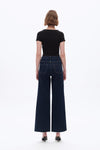 Beth High Rise Wide Leg Denim Jeans