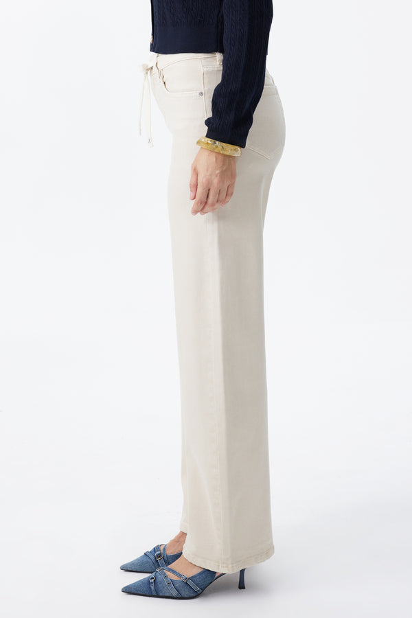 High Rise Stretch Barrel Leg Pants
