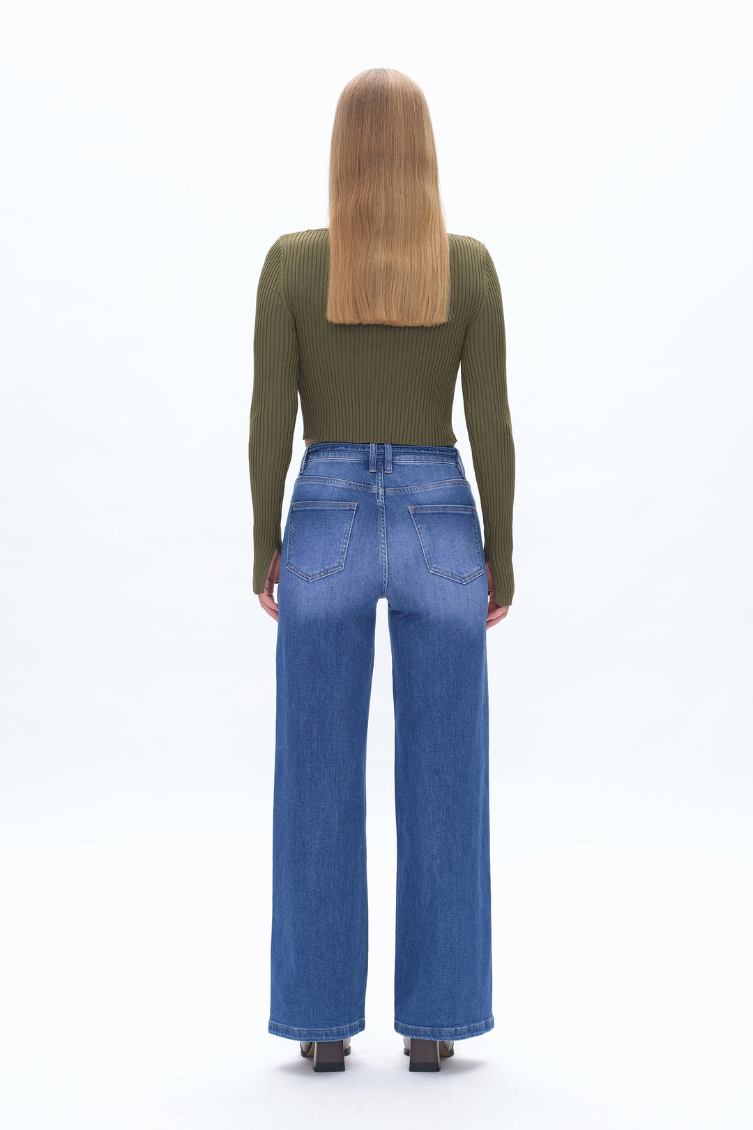 Cloe High Rise Wide Leg Jeans